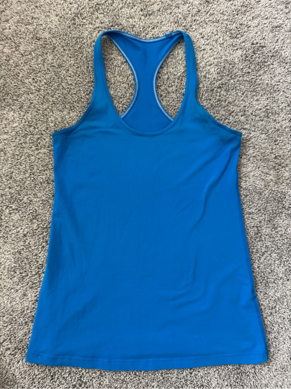 Lululemon Bright Blue Racerback Tank